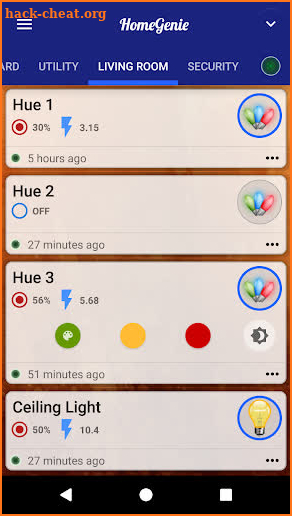 HomeGenie Plus screenshot