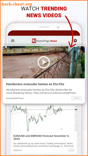 HomePage News: Top Headlines & Breaking News screenshot