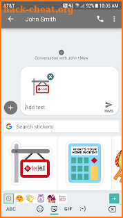 HomeSmart Stickers screenshot