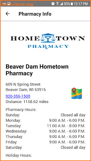 Hometown Pharmacy Refill screenshot