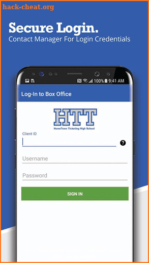 HomeTownTix Ticket Scanner screenshot