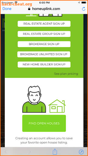 Homeuplink screenshot