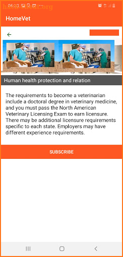 Homevet screenshot