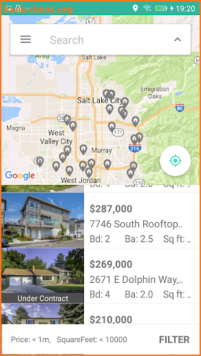 Homie Real Estate Search screenshot