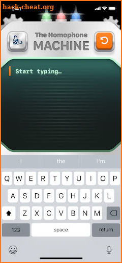 Homophone Machine screenshot