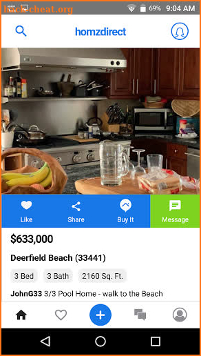 HomzDirect screenshot