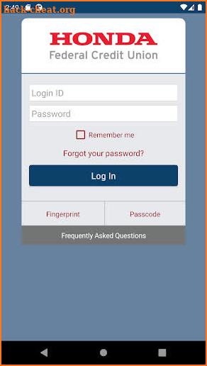 Honda FCU Mobile screenshot