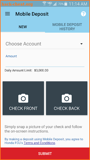 Honda FCU Mobile Banking screenshot