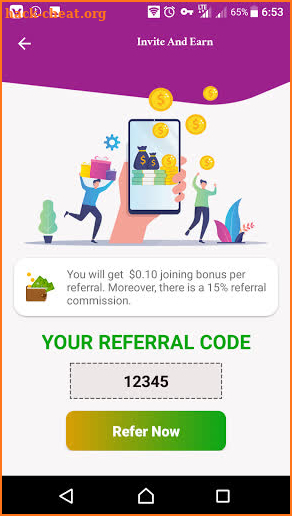 Honey Money-free earn screenshot