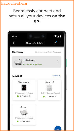 Honeywell Connect Mobile screenshot