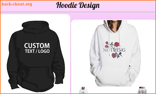 Hoodie Design screenshot