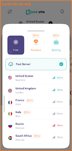 Hook VPN - Fast & Secure VPN screenshot