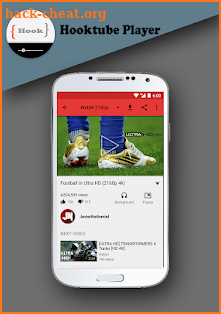 HookTube - video player screenshot