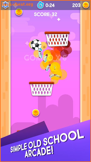 Hoop Hit Ball screenshot