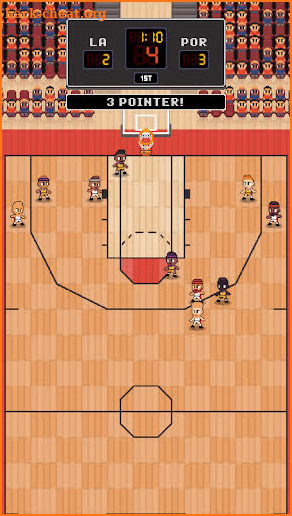 Hoop League Tactics screenshot