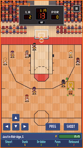 Hoop League Tactics screenshot