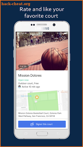 Hoopmaps screenshot