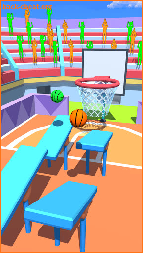 Hop and Dunk 3D screenshot