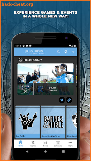 Hopkins Sports screenshot