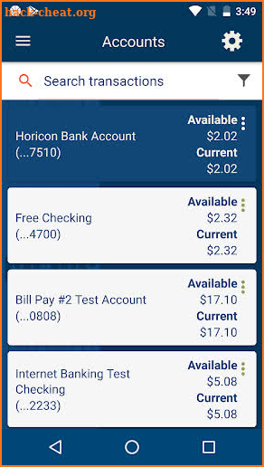 Horicon Bank Business screenshot