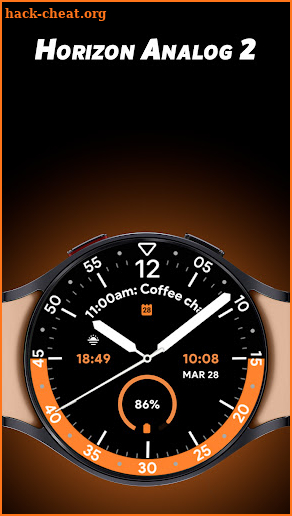 Horizon Analog 2 - Watch face screenshot