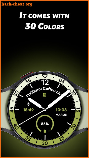 Horizon Analog 2 - Watch face screenshot