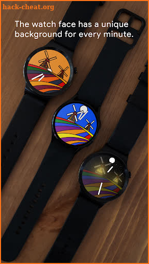 Horizon Pride Watch Face screenshot