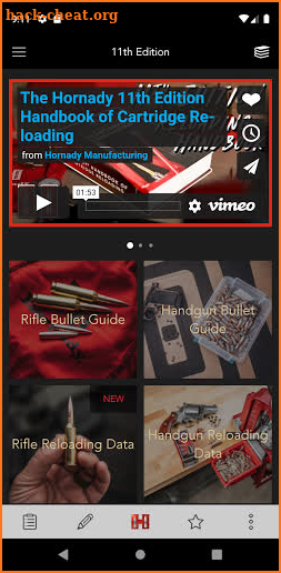 Hornady Reloading Guide screenshot