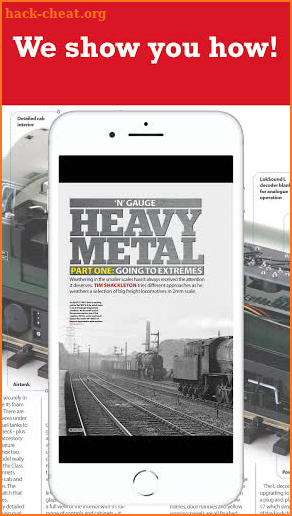 Hornby Magazine screenshot