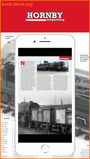 Hornby Magazine screenshot