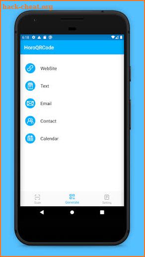 HoroQRCode screenshot