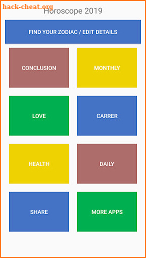 Horoscope 2019 includes Yearly monthly and Daily screenshot
