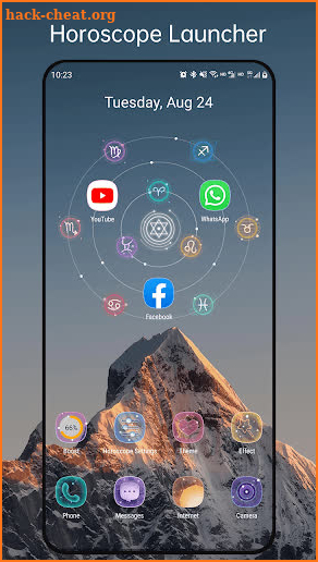 Horoscope Launcher - star signs launcher screenshot