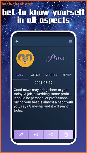 Horoscope Pink screenshot