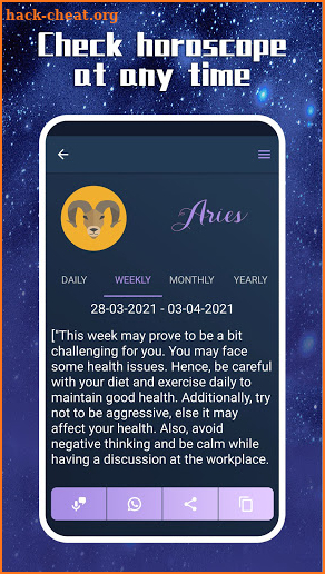 Horoscope Pink screenshot