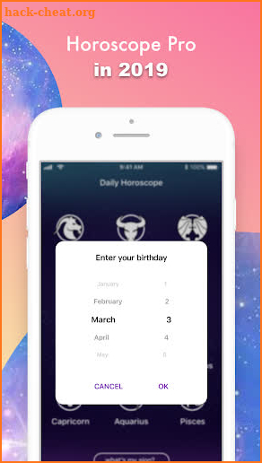 Horoscope Pro - Lucky & Free fortune checking app screenshot