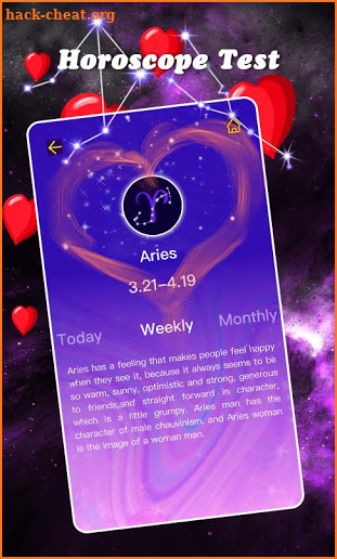 Horoscope Test screenshot