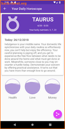 🔮 Horoscoply, Your Daily Horoscope & Zodiac screenshot