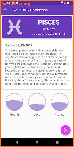 🔮 Horoscoply, Your Daily Horoscope & Zodiac screenshot