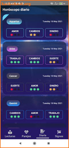 Horoscopo Nana Calistar screenshot