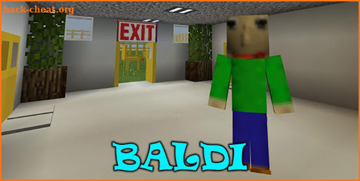 Horror Baldi Addon for MCPE Mod screenshot