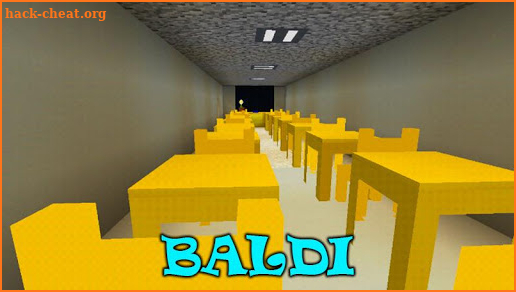 Horror Baldi Addon for MCPE Mod screenshot