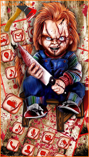 Horror Chucky Themes HD Wallpapers 3D icons screenshot