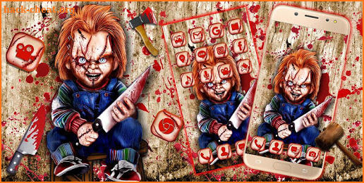 Horror Chucky Themes HD Wallpapers 3D icons screenshot