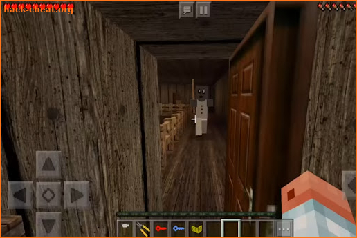 Horror Granny MCPE Skin Mod screenshot