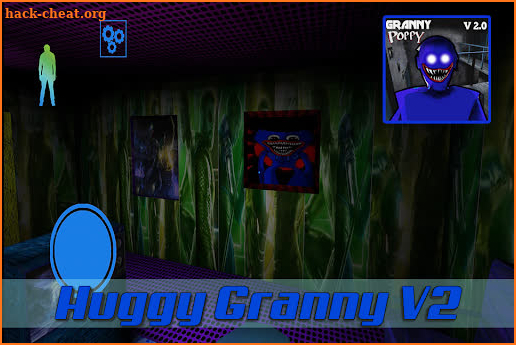 Horror Huggy Granny V2 screenshot