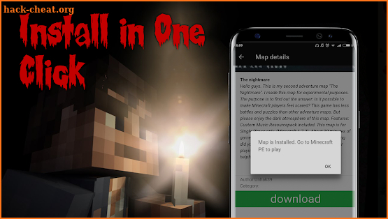 Horror Maps for Minecraft PE screenshot