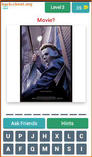 Horror posters: Movie Quiz screenshot