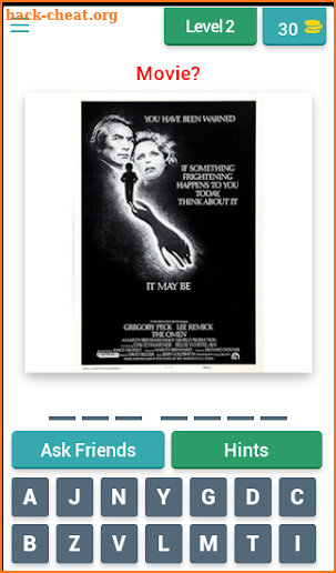 Horror posters: Movie Quiz screenshot