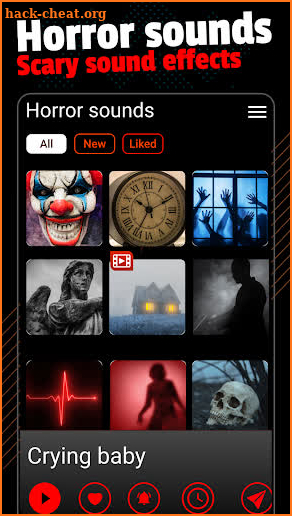 Horror Sounds Effects screenshot